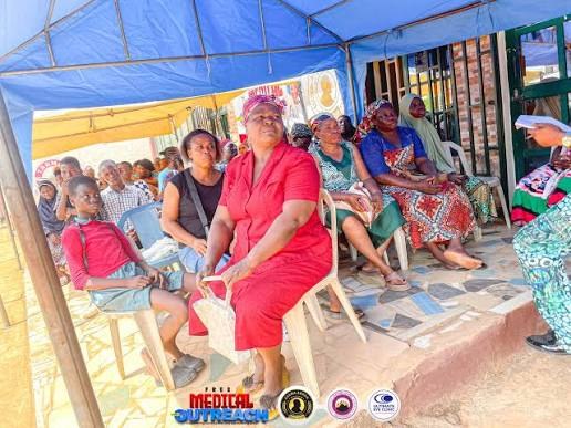 Women gathered at a community event